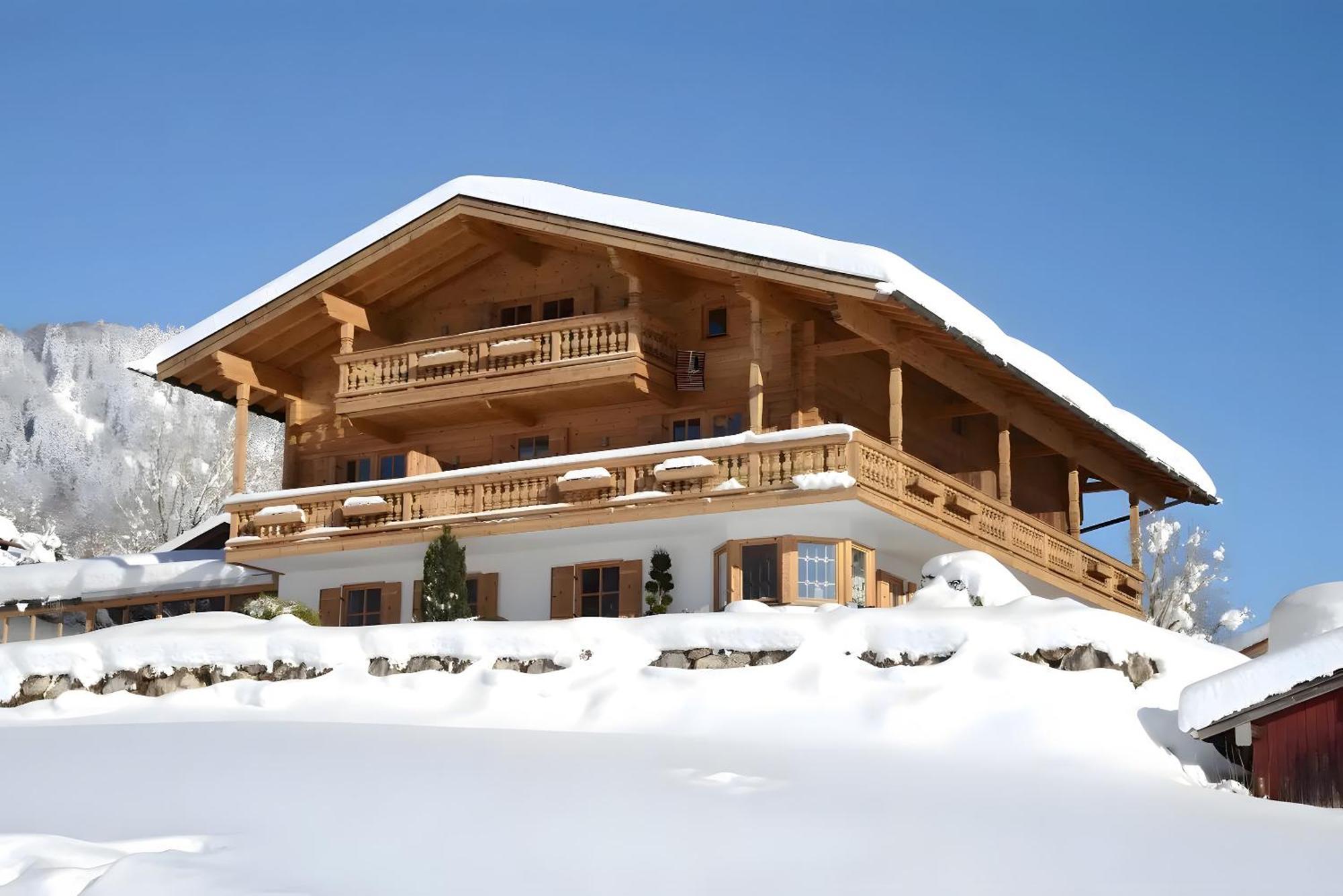 Gaestehaus Panorama - Appartement 5 Reit im Winkl Buitenkant foto